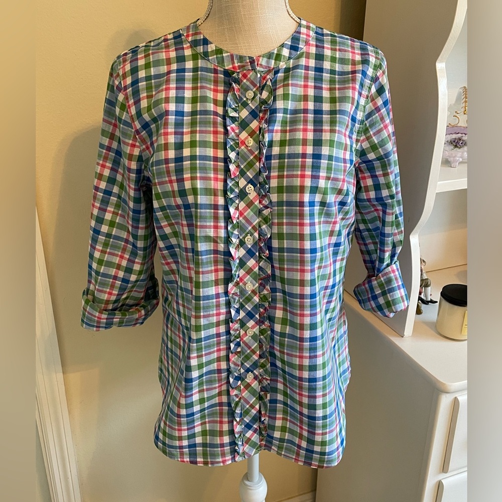 Talbots Plaid Shirt